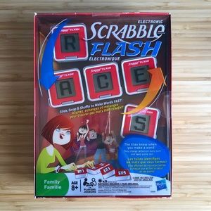 NIB Scrabble Flash Electronic Board Game